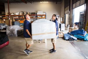 warehouse furniture loading